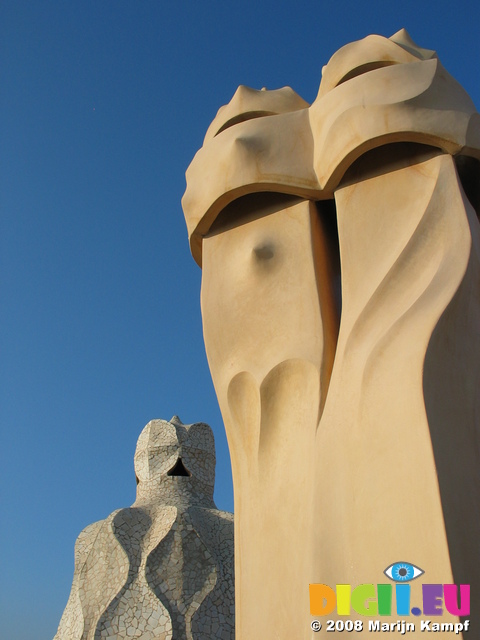 20921 Chimney on La Pedrera